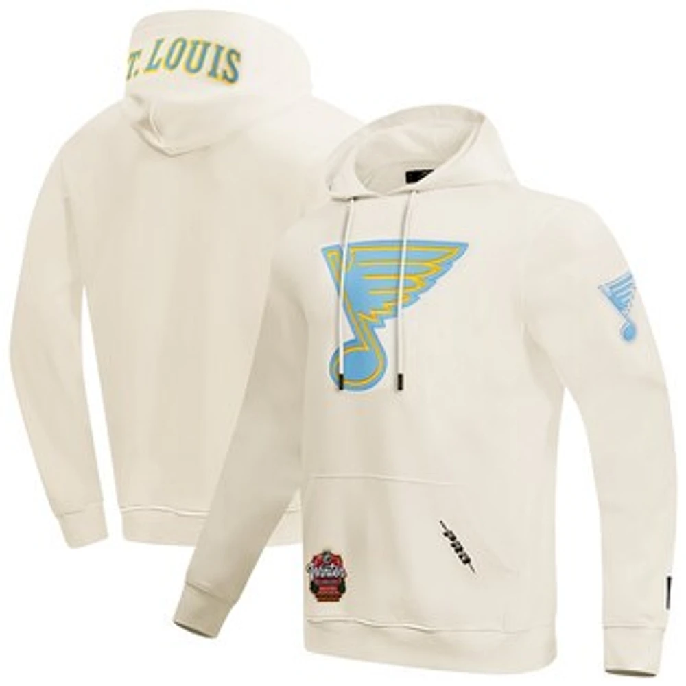 Men's Pro Standard  Cream St. Louis Blues 2025 NHL Winter Classic Fleece Pullover Hoodie