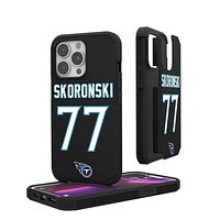 Keyscaper Peter Skoronski Tennessee Titans iPhone Rugged Case