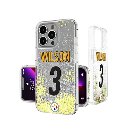 Keyscaper Russell Wilson Pittsburgh Steelers iPhone Glitter Phone Case