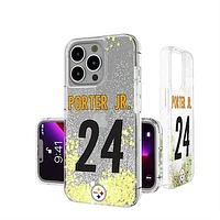 Keyscaper Joey Porter Jr. Pittsburgh Steelers iPhone Glitter Phone Case