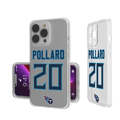 Keyscaper Tony Pollard Tennessee Titans iPhone Clear Case