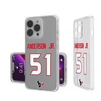 Keyscaper Will Anderson Jr. Houston Texans iPhone Clear Case
