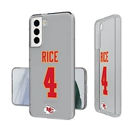 Keyscaper Rashee Rice Kansas City Chiefs Galaxy Clear Case