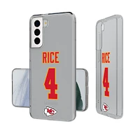 Keyscaper Rashee Rice Kansas City Chiefs Galaxy Clear Case