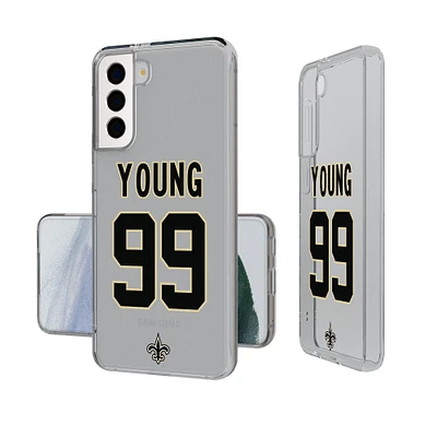 Keyscaper Chase Young New Orleans Saints Galaxy Clear Case