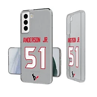 Keyscaper Will Anderson Jr. Houston Texans Galaxy Clear Case