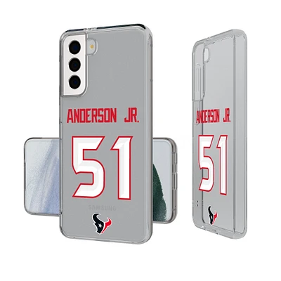 Keyscaper Will Anderson Jr. Houston Texans Galaxy Clear Case
