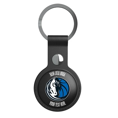 Keyscaper Black Dallas Mavericks Personalized AirTag Holder