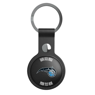 Keyscaper Black Orlando Magic Personalized AirTag Holder