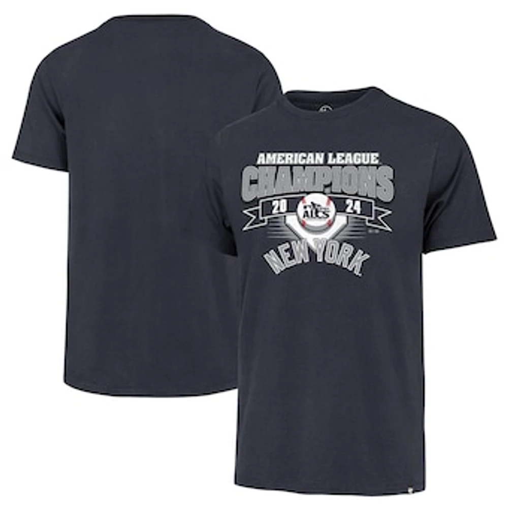 Men's '47 Navy New York Yankees 2024 American League Champions Franklin T-Shirt