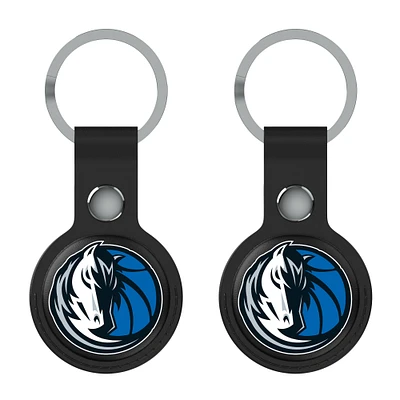 Keyscaper  Black Dallas Mavericks Two-Pack AirTag Holders