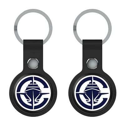 Keyscaper  Black LA Clippers Two-Pack AirTag Holders
