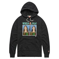 Unisex Homage Breanna Stewart & Sabrina Ionescu Charcoal New York Liberty 2024 WNBA Champions Jam Tri-Blend Pullover Hoodie