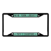 WinCraft  New York Liberty 2024 WNBA Finals Champions Metal Laser Cut License Plate Frame