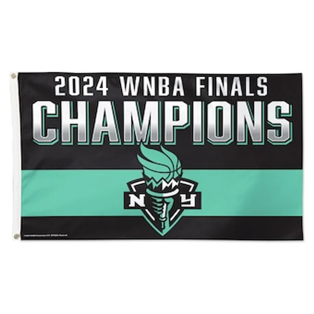 WinCraft  New York Liberty 2024 WNBA Finals Champions 3' x 5' One-Sided Deluxe Flag