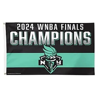 WinCraft  New York Liberty 2024 WNBA Finals Champions 3' x 5' One-Sided Deluxe Flag