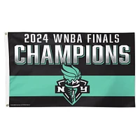 WinCraft  New York Liberty 2024 WNBA Finals Champions 3' x 5' One-Sided Deluxe Flag