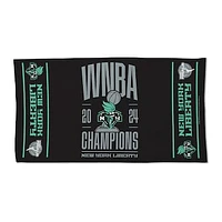 WinCraft  New York Liberty 2024 WNBA Finals Champions Locker Room 22'' x 42'' Two-Sided On Court Towel