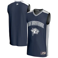 Youth GameDay Greats  Navy New Hampshire Wildcats Basketball Jersey