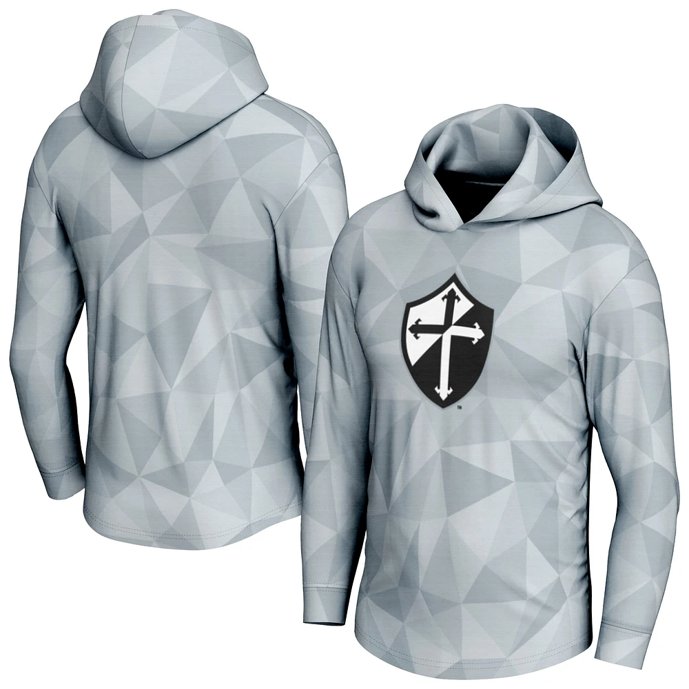 Men's ProSphere Silver Providence Friars Long Sleeve Hooded T-Shirt
