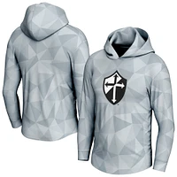 Men's ProSphere  Silver Providence Friars Long Sleeve Hooded T-Shirt