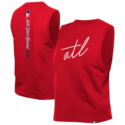 Women's New Era Red 2025 MLB All-Star Game Tank Top