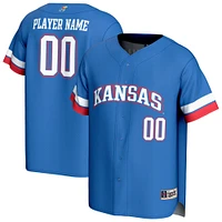 Unisex GameDay Greats  Royal Kansas Jayhawks NIL Pick-A-Player Lightweight Baseball Jersey