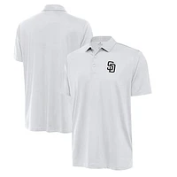 Men's Antigua  White San Diego Padres Eclipse Polo