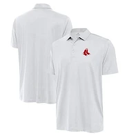 Men's Antigua  Pewter Boston Red Sox Eclipse Polo