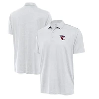 Men's Antigua  White Cleveland Guardians Eclipse Polo