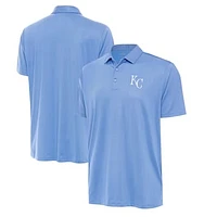 Men's Antigua  Powder Blue Kansas City Royals Eclipse Polo