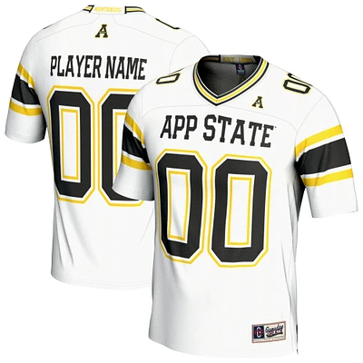 Youth GameDay Greats  White Appalachian State Mountaineers NIL Football Fashion Jersey