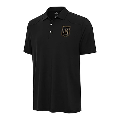 Men's Antigua Black LAFC Western Polo