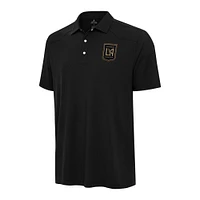 Men's Antigua Black LAFC Western Polo