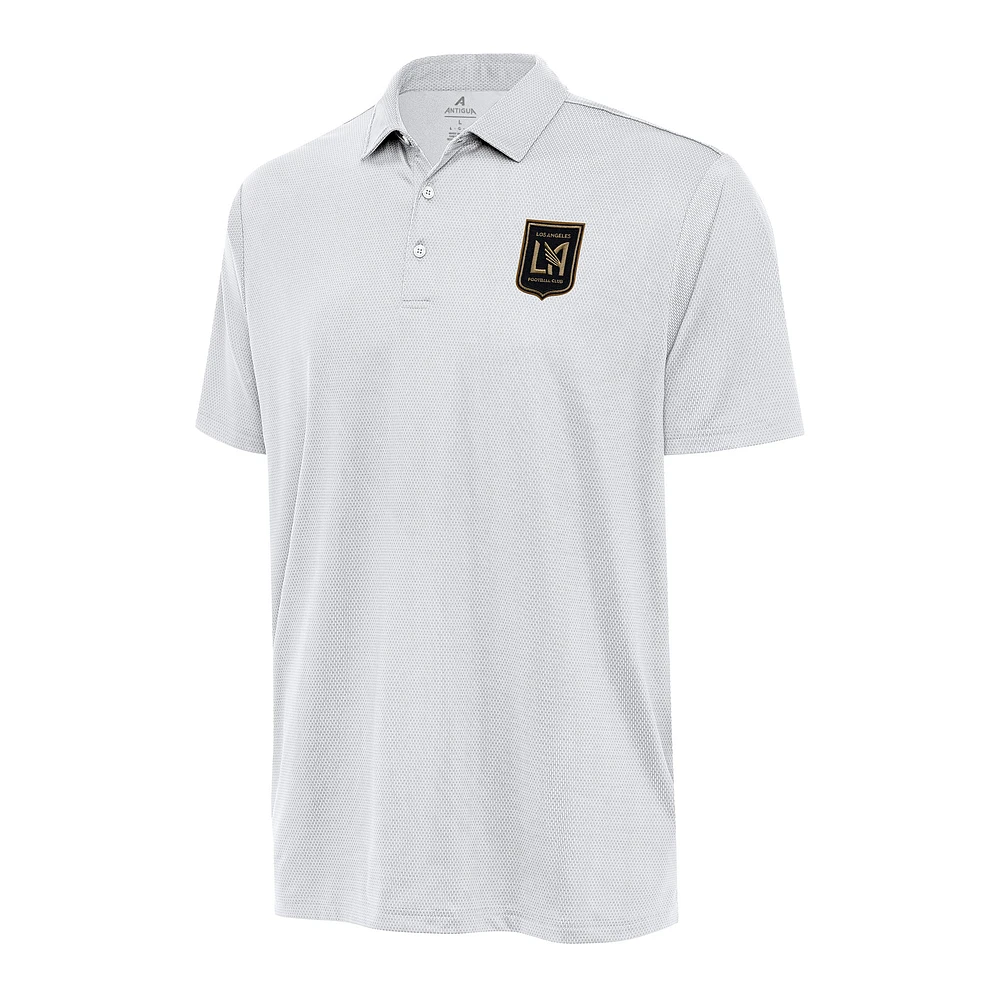 Men's Antigua White LAFC Big & Tall Ellipse Polo