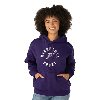 Women's  Purple Minnesota Frost Ultimate Pullover Hoodie