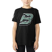 Youth Black Boston Fleet Graphic T-Shirt