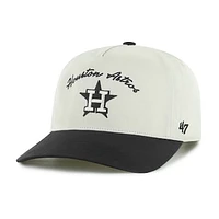 Men's '47 Cream Houston Astros Stable Hitch Adjustable Hat