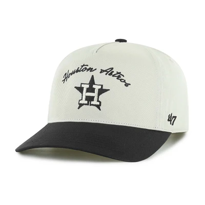 Men's '47 Cream Houston Astros Stable Hitch Adjustable Hat