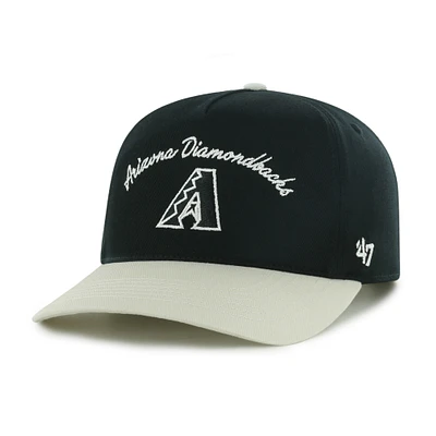 Men's '47 Black Arizona Diamondbacks Stable Hitch Adjustable Hat