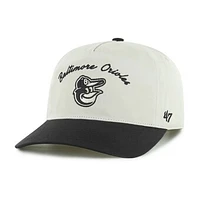 Men's '47 Cream Baltimore Orioles Stable Hitch Adjustable Hat