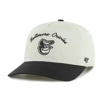 Men's '47 Cream Baltimore Orioles Stable Hitch Adjustable Hat