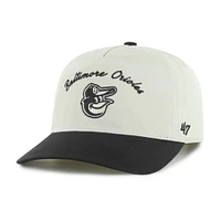 Men's '47 Cream Baltimore Orioles Stable Hitch Adjustable Hat