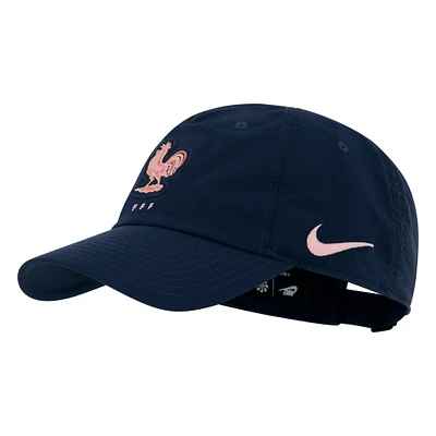 Unisex Nike Black France National Team Bozz Club Adjustable Hat