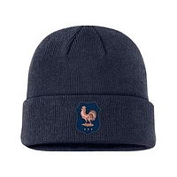 Unisex Nike Navy France National Team Terra Cuffed Knit Hat