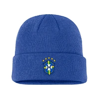 Unisex Nike Royal Brazil National Team Terra Cuffed Knit Hat