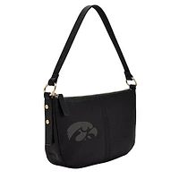 Fossil  Iowa Hawkeyes Jolie Leather Crossbody Bag