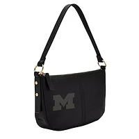 Fossil  Michigan Wolverines Jolie Leather Crossbody Bag