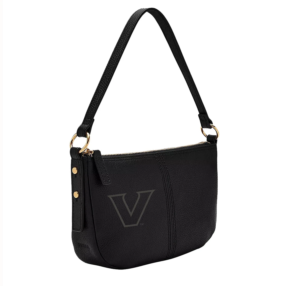 Fossil Vanderbilt Commodores Jolie Leather Crossbody Bag
