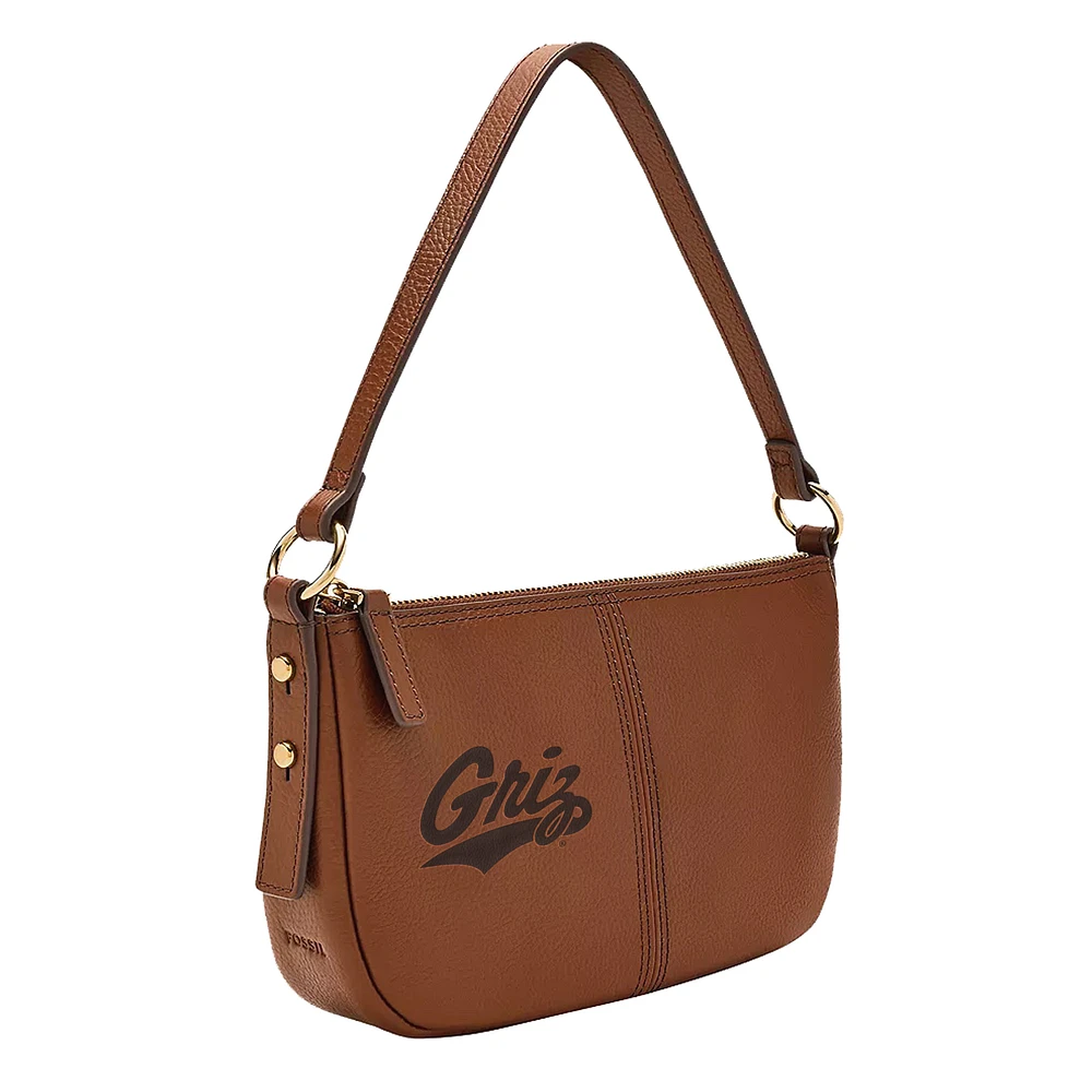 Fossil Montana Grizzlies Jolie Leather Crossbody Bag